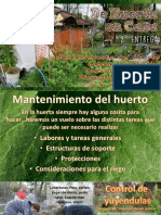 De Huerta en Casa 8º Entrega - Mantenimiento Del Huerto y Tareas Grales