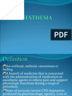 Anesthesia