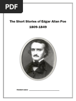 Poe's Short Stories - Booklet