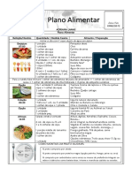 Plano Alimentar - Definição