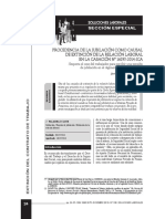 Procedencia de La Jubilación Como Causal de Extinción de La Relación Laboral - Javier Paitán Martínez