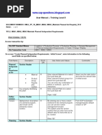 Maintain Planned Ind Reqmts (SAP T CODE MD61, MD62, MD63)