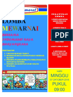 Brosur Lomba Mewarnai