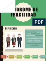 Sindrome de Fragilidad