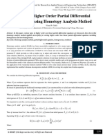 Solution of Higher Order Partial Differential Equation by Using Homotopy Analysis Method