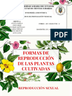 Formas de Reproducción de Las Plantas Cultivadas