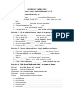 Revision On Future Tenses and Conditionals