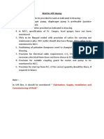 Skid For ATF Dosing: Fabrication, Supply, Installation and Commissioning of Skids