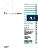 Siemens S7 1200 Manual Del Sistema