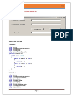 Practical No: (11) : Programs To Create and Use DLL: Compute - Cs