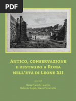 Antico, Conservazione e Restauro A Roma Nell'Età Di Leone XII