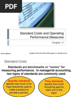 Standard Costs and Operating Performance Measures: Mcgraw-Hill/Irwin