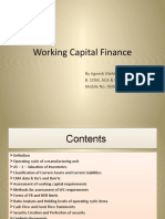 Assessment of Working Capital Finance 95MIKGBV