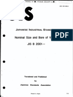 Jis B2001 (1987)