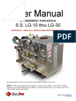 User Manual: S.S. LG-10 Thru LG-30