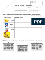 Prueba Matematica Sistema Monetario