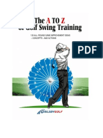 The A TO C of Golf Swing Training