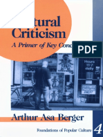 (Feminist Perspective On Communication) Arthur Asa Berger - Cultural Criticism - A Primer of Key Concepts (1994, SAGE Publications, Inc)