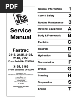 JCB 3185ABS FASTRAC Service Repair Manual SN 00642001-00643010 PDF