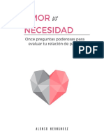 Amor Vs Necesidad 11 Preguntas Poderosas para Evaluar Tu Relación de Pareja. 1