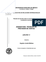 Estudio de Mercado Sobre El Consumo de Cerveza en Mexico