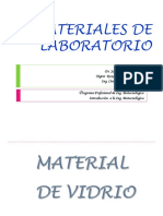 Materiales de Laboratorio