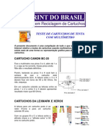 Microsoft Word - Teste de Cartuchos - Utilizando o Multi Metro