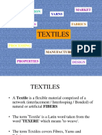 Textile Fibers Properties and Classification and Production of Natural Fibers