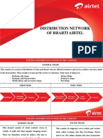 Distribution Network of Bharti Airtel