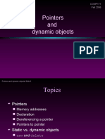 Pointers and Dynamic Objects: COMP171 Fall 2006