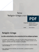 Tarea Dioses Griegos