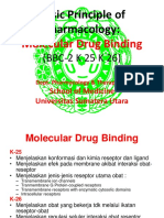 Basic Principle of Pharmacology:: Molecular Drug Binding