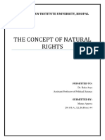 The Concept of Natural Rights