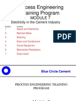 Mod 7-Electricity in The Cement Industry