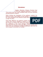 Aviation Mechanic Airframe-AMA PTS 27A