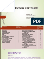 Liderazgo y Motivación