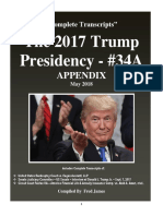 Trump Presidency 34 Appendix