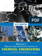 Chemical Engineering Objective Questions by OP Gupta PDF