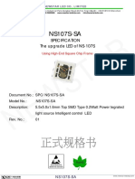 NS107S-SA RGB Pixel LED Datasheet