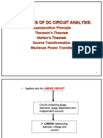 Techniques of DC Circuit Analysis