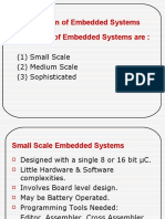 Classification of Embedded Systems Three Types of Embedded Systems Are