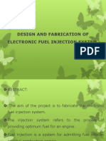 Design and Fabrication of Electronic Fuel Injection System