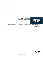 ARM C C++ Librerie Support Reference