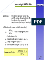 Calculating Springs According To DIN EN 13906 - 2