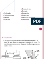 Corte y Doblado de Lamina