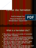 Lumbar Disc Herniation