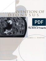 James I Porter The Invention of Dionysus An Essay On The Birth of Tragedy