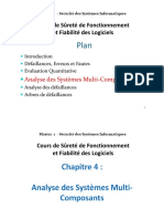 Cours #04 - Sûreté de Fonctionnement Et Fiabilité de Logiciel