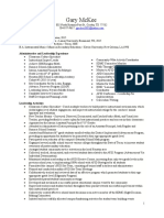 Professional Resume Gary Mckee Administrative Applicant