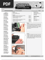 Technical Instructions 1: Printers/Supplies Tools